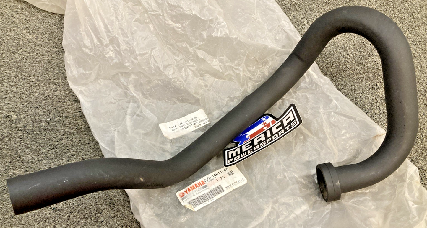 New Genuine Yamaha 2JX-14611-02 Exhaust Pipe