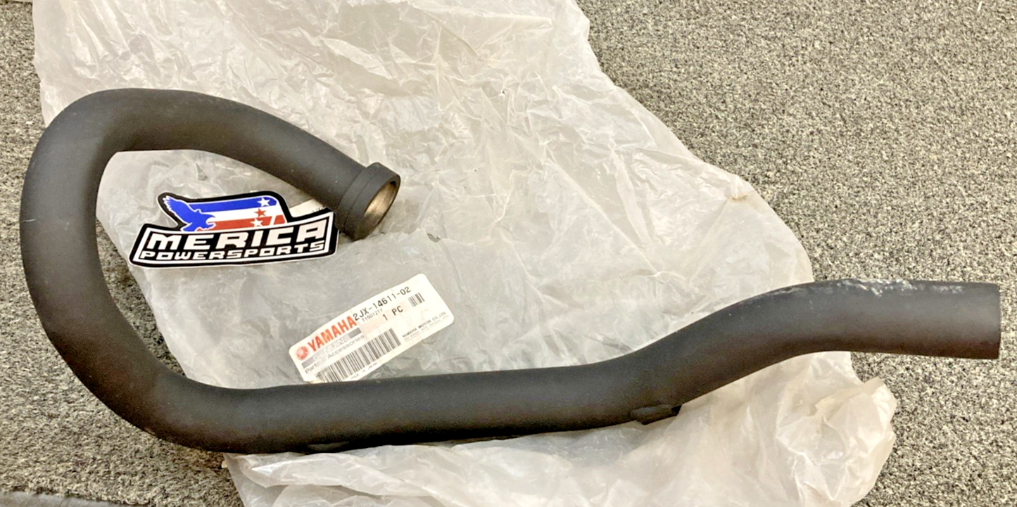 New Genuine Yamaha 2JX-14611-02 Exhaust Pipe
