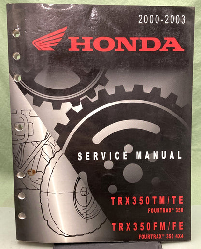 Genuine Honda 61HN403 TRX350TM/TE TRX350FM/FE Service Manual '00-'03