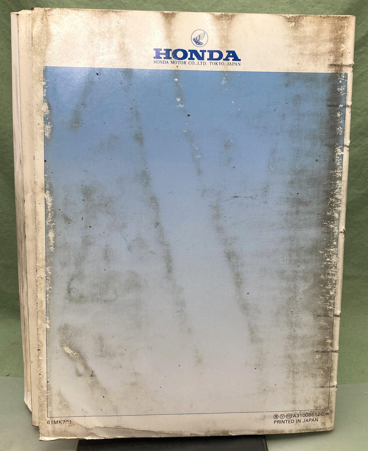 Genuine Honda 61MK701 VT700C Shadow Service Manual '86-'87
