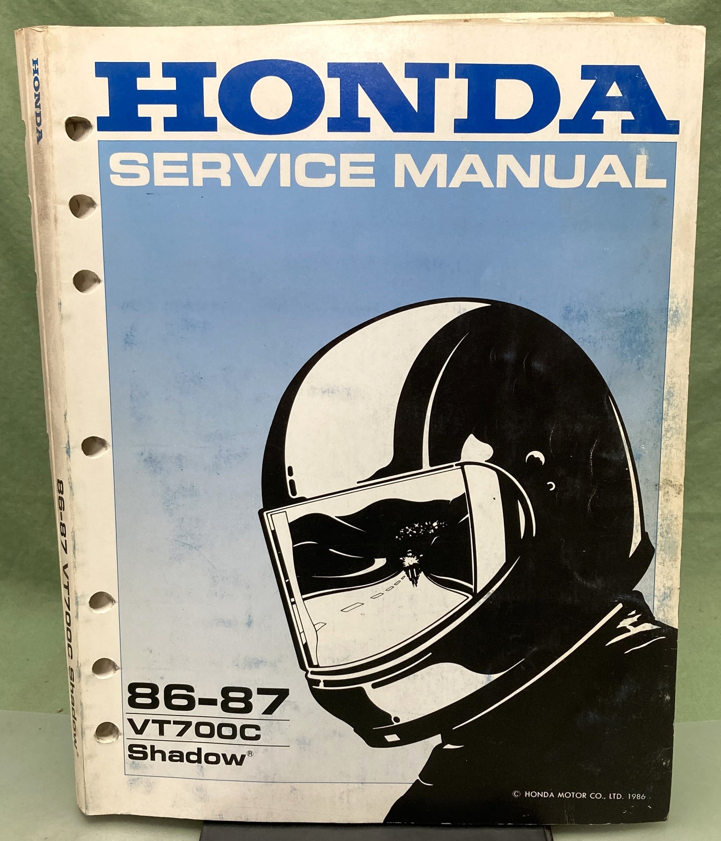 Genuine Honda 61MK701 VT700C Shadow Service Manual '86-'87