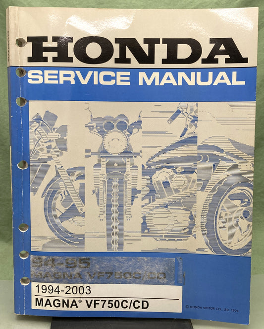 Genuine Honda 61MZ509 VF750C/CD Magna Service Manual '94-'03