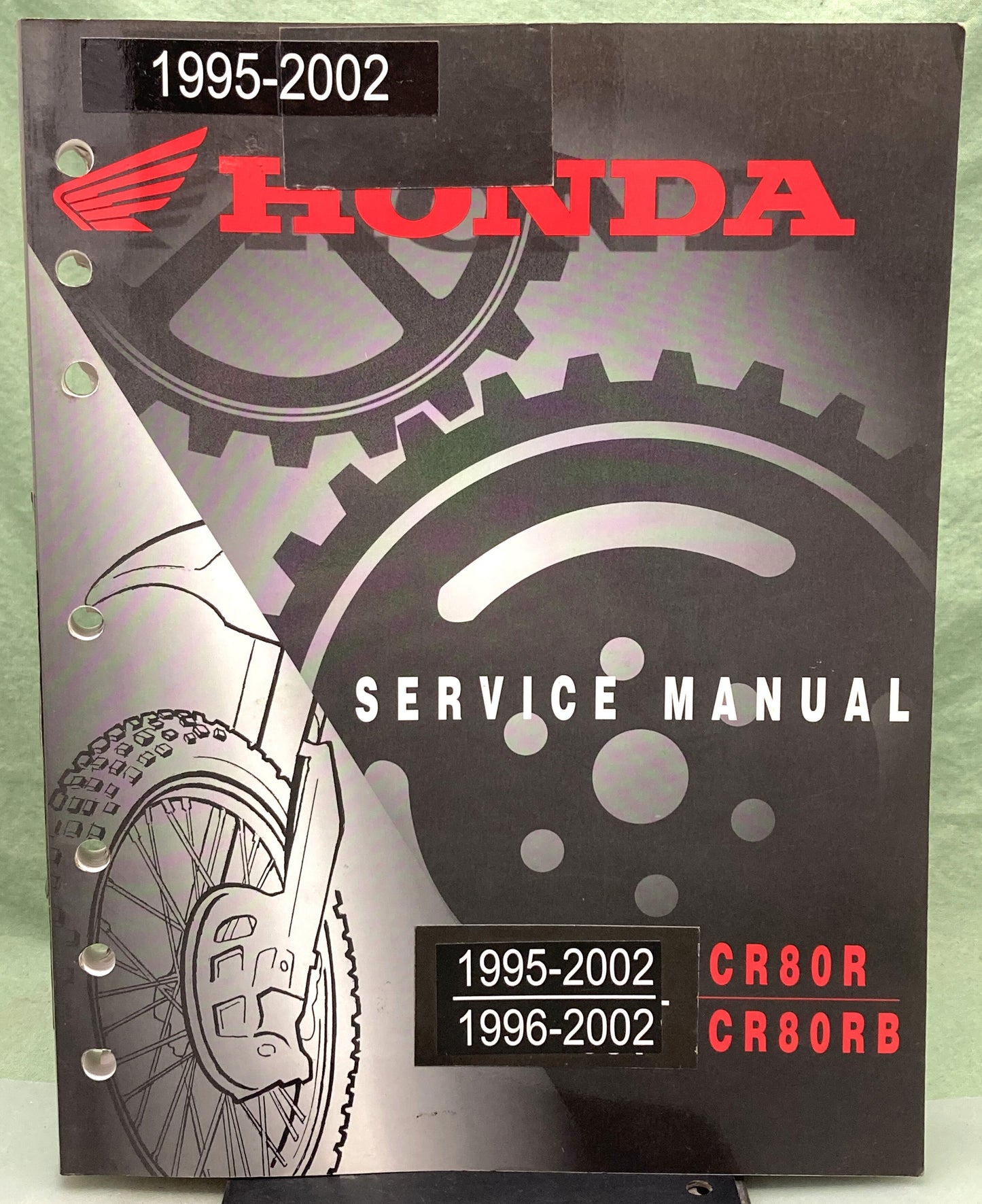 Genuine Honda 61GBF07 CR80R CR80RB Service Manual '95-'02
