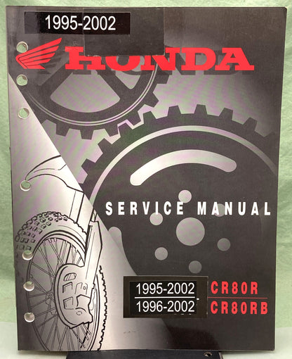 Genuine Honda 61GBF07 CR80R CR80RB Service Manual '95-'02