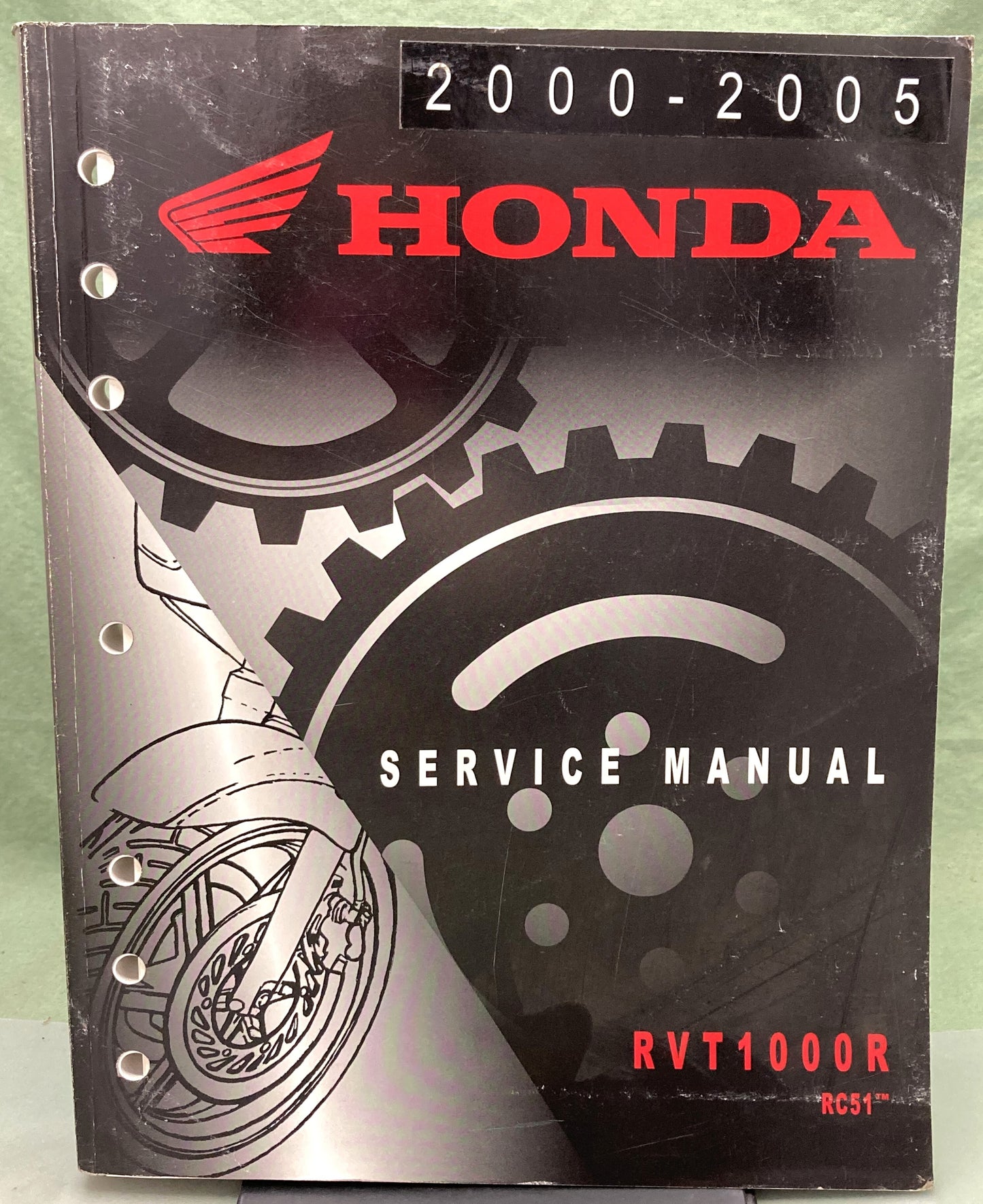 Genuine Honda 61MCF05 RVT1000R Service Manual '00-'05