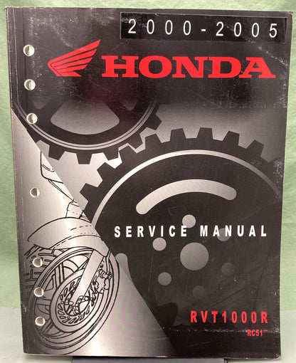 Genuine Honda 61MCF05 RVT1000R Service Manual '00-'05