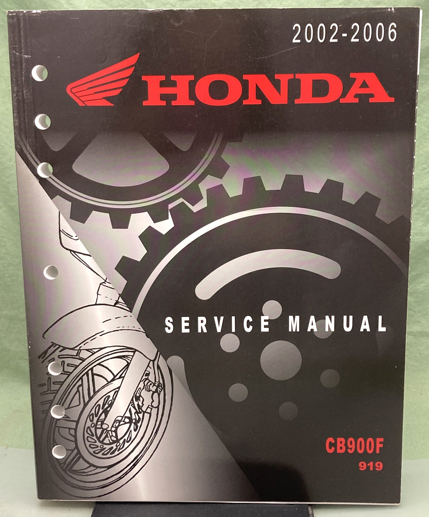 Genuine Honda 61MCZ04 CB900F Service Manual '02-'06