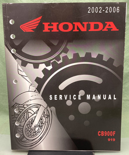 Genuine Honda 61MCZ04 CB900F Service Manual '02-'06