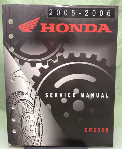 Genuine Honda 61KSK51 CR250R Service Manual '05-'06