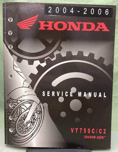 Genuine Honda 61MEG02 VT750C/C2 Service Manual '04-'06