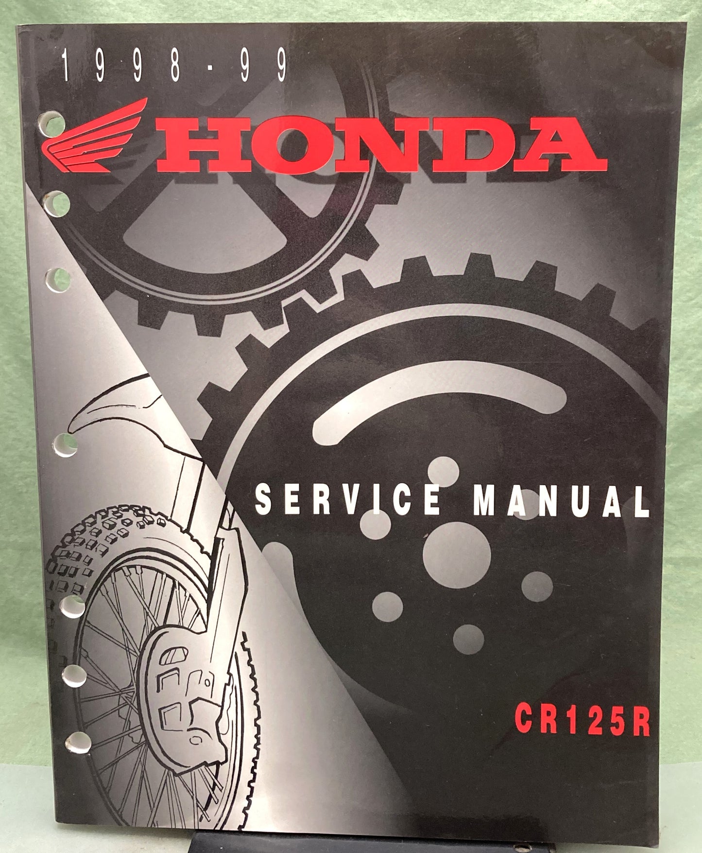 Genuine Honda 61KZ451 CR125R Service Manual '98-'99