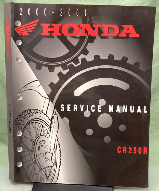Genuine Honda 61KZ361 CR250R Service Manual '00-'01
