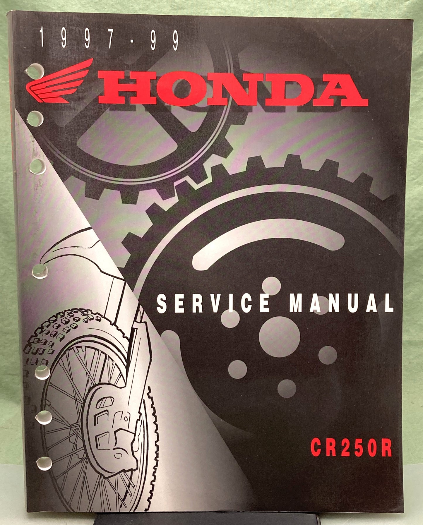 Genuine Honda 61KZ352 CR250R Service Manual '97-'99