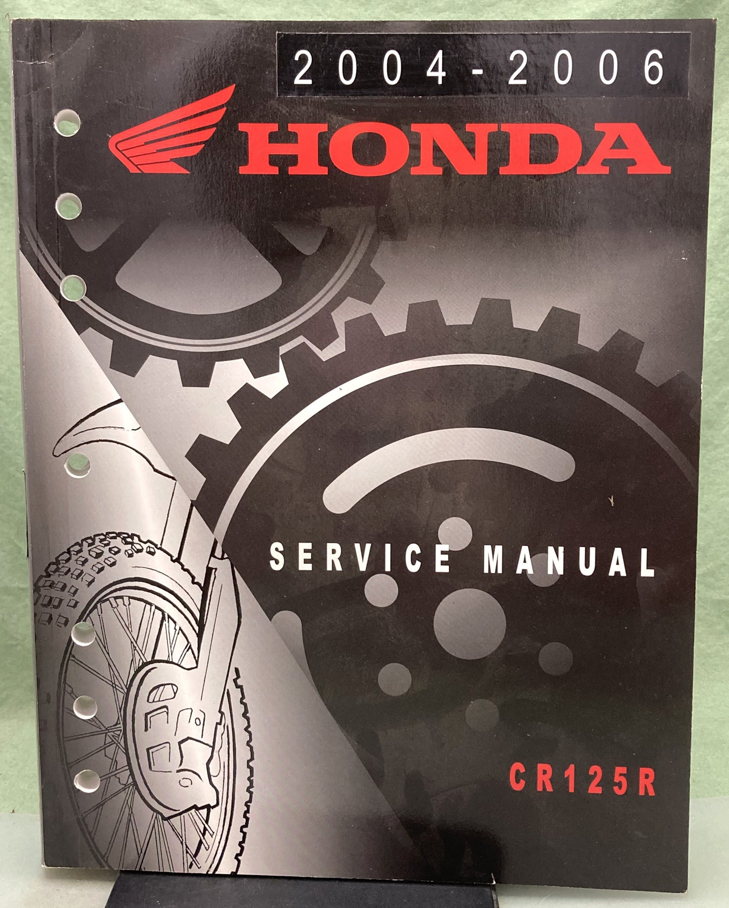 Genuine Honda 61KSR02 CR125R Service Manual '04-'06