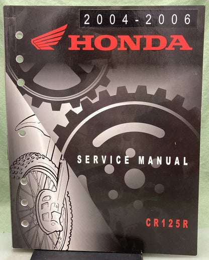 Genuine Honda 61KSR02 CR125R Service Manual '04-'06