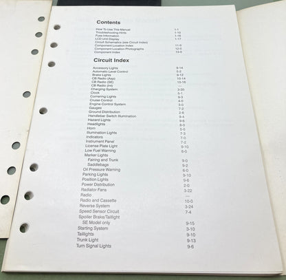 Genuine Honda 61MAM05-AH GL1500 A/SE Electrical Troubleshooting Manual 2000