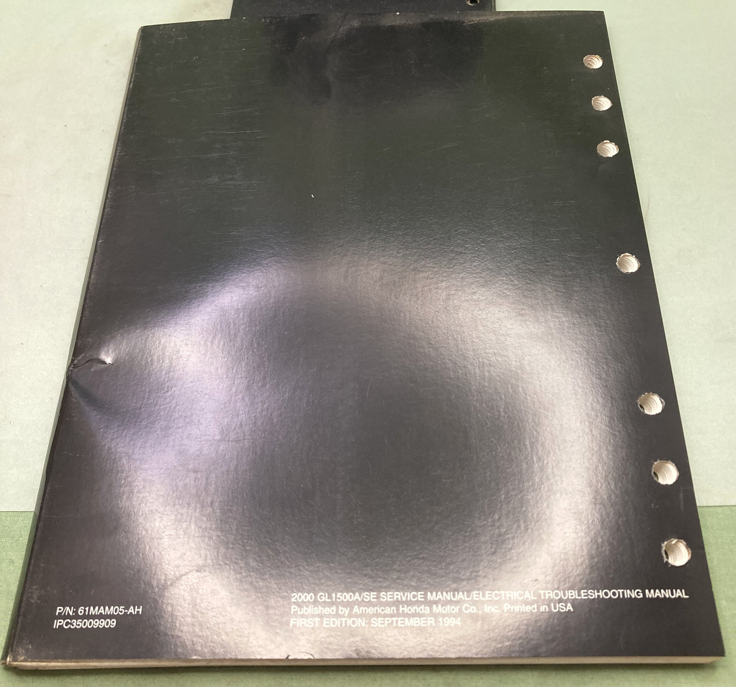 Genuine Honda 61MAM05-AH GL1500 A/SE Electrical Troubleshooting Manual 2000