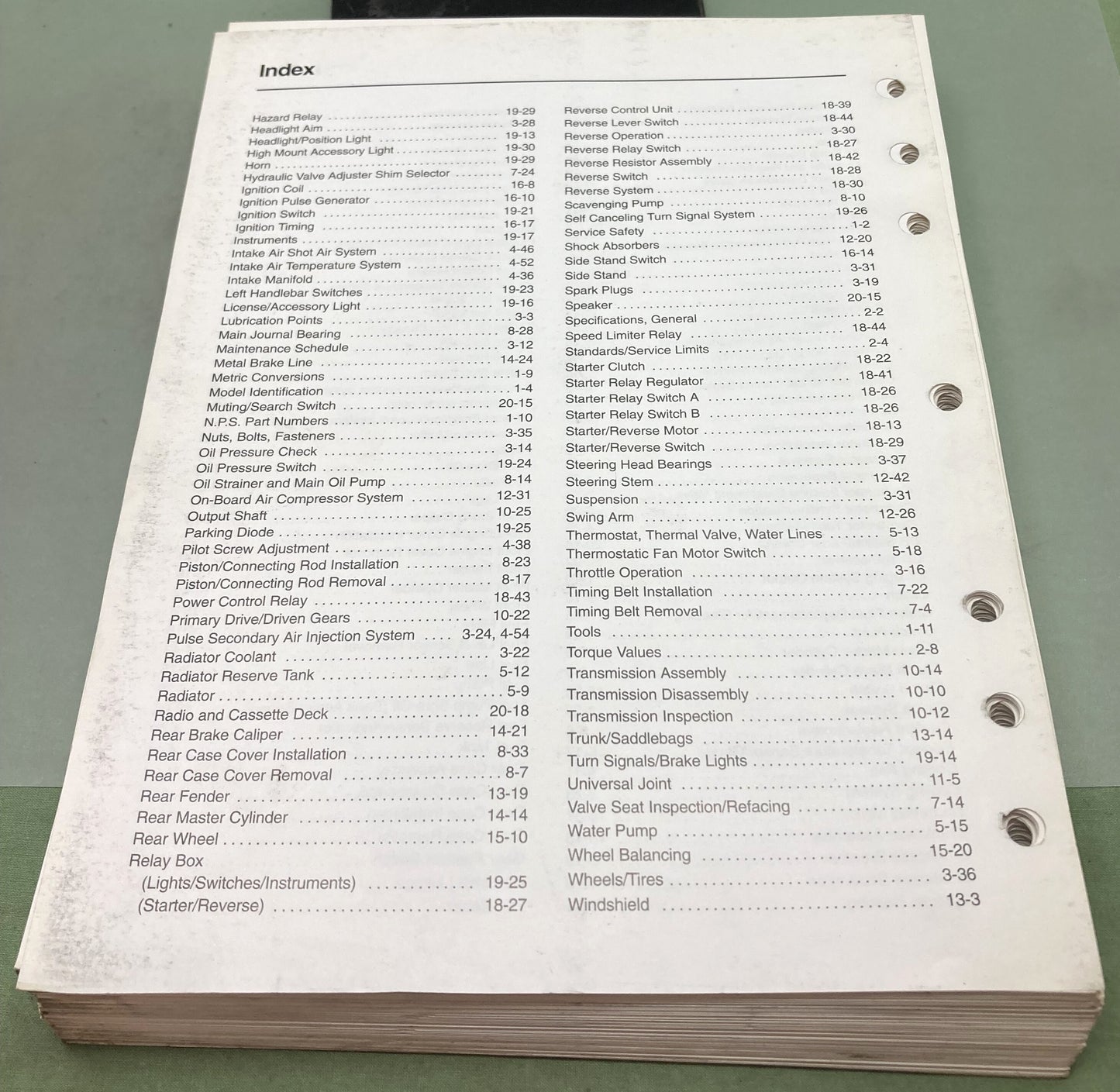 Genuine Honda 61MAM04-AH GL1500 A/SE Service/Electrical Troubleshooting Manual 1999