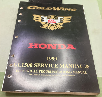 Genuine Honda 61MAM04-AH GL1500 A/SE Service/Electrical Troubleshooting Manual 1999
