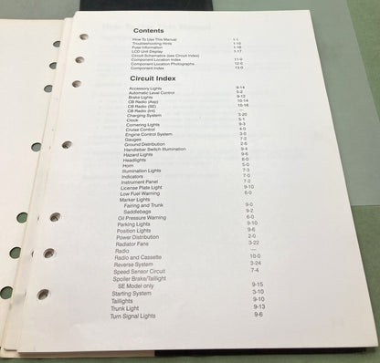 Genuine Honda 61MAM04-AH GL1500 A/SE Service/Electrical Troubleshooting Manual 1999