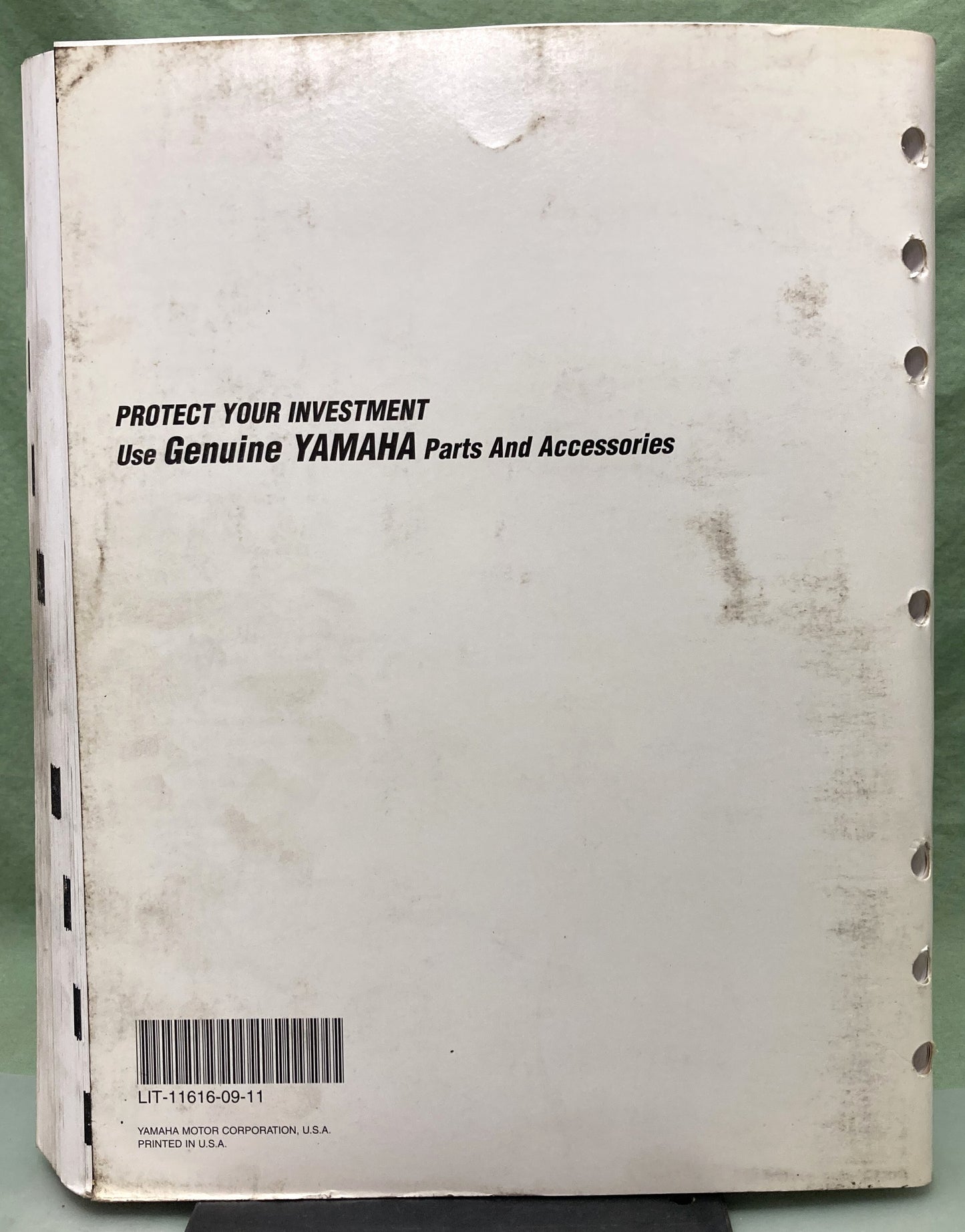 Genuine Yamaha LIT-11616-09-11 YFB250FWF Service Manual 1993