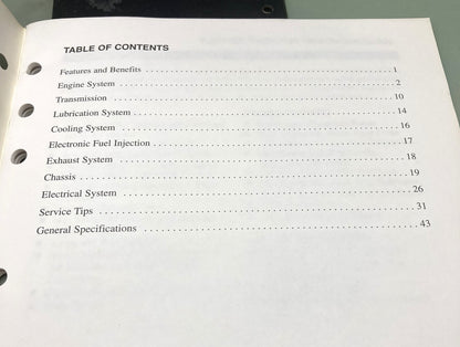 Genuine Yamaha VID-10660-00-80 FJR1300 Technical Orientation Guide 2002
