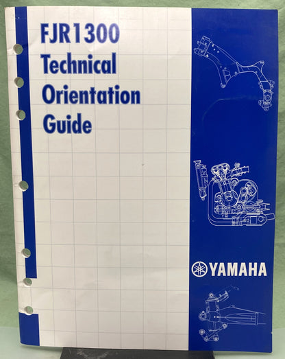 Genuine Yamaha VID-10660-00-80 FJR1300 Technical Orientation Guide 2002