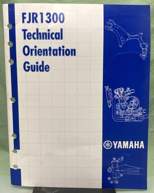 Genuine Yamaha VID-10660-00-80 FJR1300 Technical Orientation Guide 2002