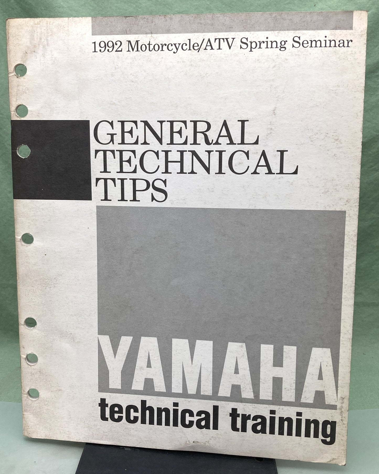 Genuine Yamaha SPR91-121 Technical Training Motorcycle/ATV Spring Seminar 1992