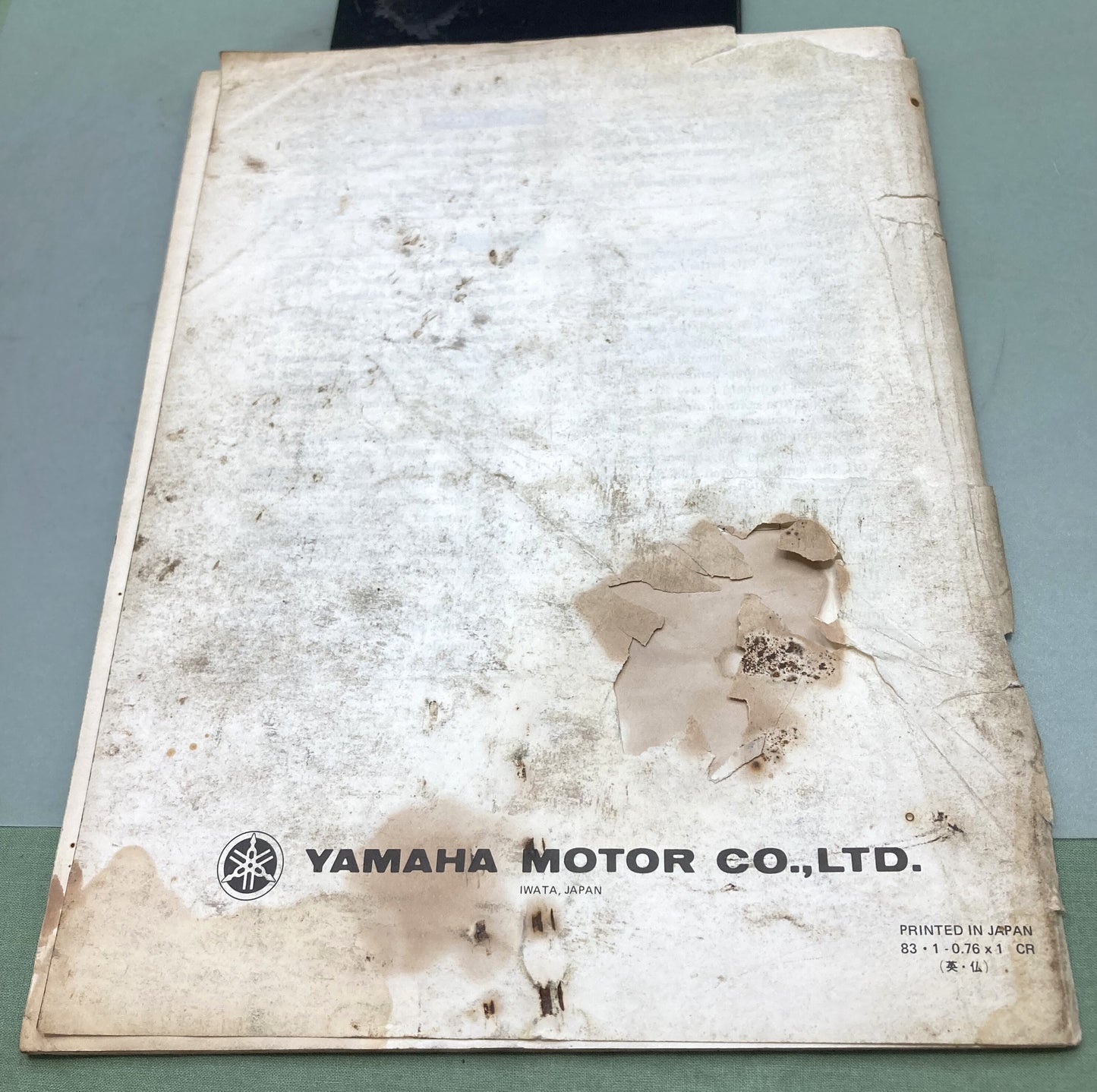 Genuine Yamaha 26H-2819Y-00 XVZ12 Audio Kit Installation Manual