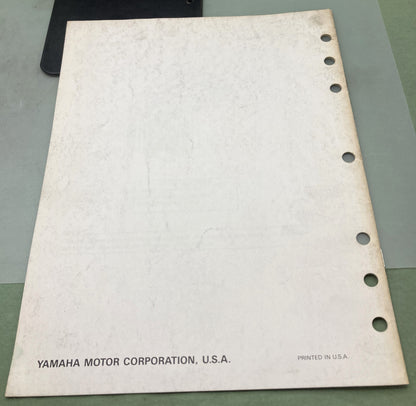 Genuine Yamaha FPR90-005 XT600EA/EAC Service Guide 1990