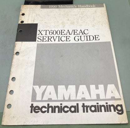 Genuine Yamaha FPR90-005 XT600EA/EAC Service Guide 1990