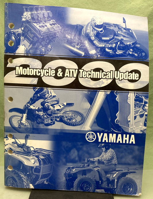 Genuine Yamaha LIT-17500-00-2K Motorcycle and ATV Technical Update 2000