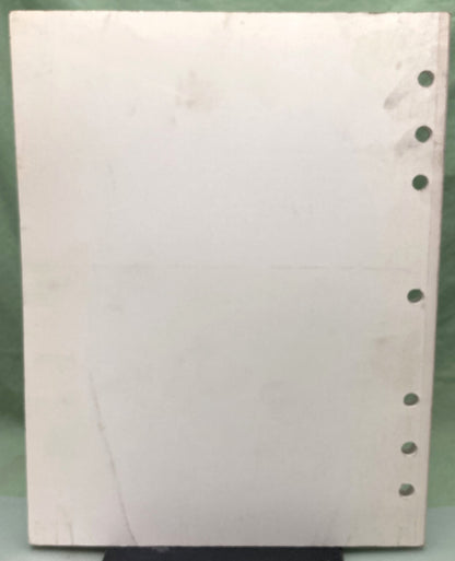 Genuine Yamaha 97-034 Motorcycle Technical Update 1997