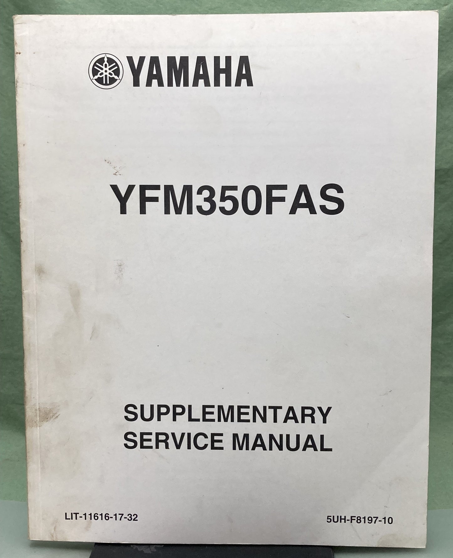 Genuine Yamaha LIT-11616-17-32 YFM350FAS Supp. Service Manual 2003