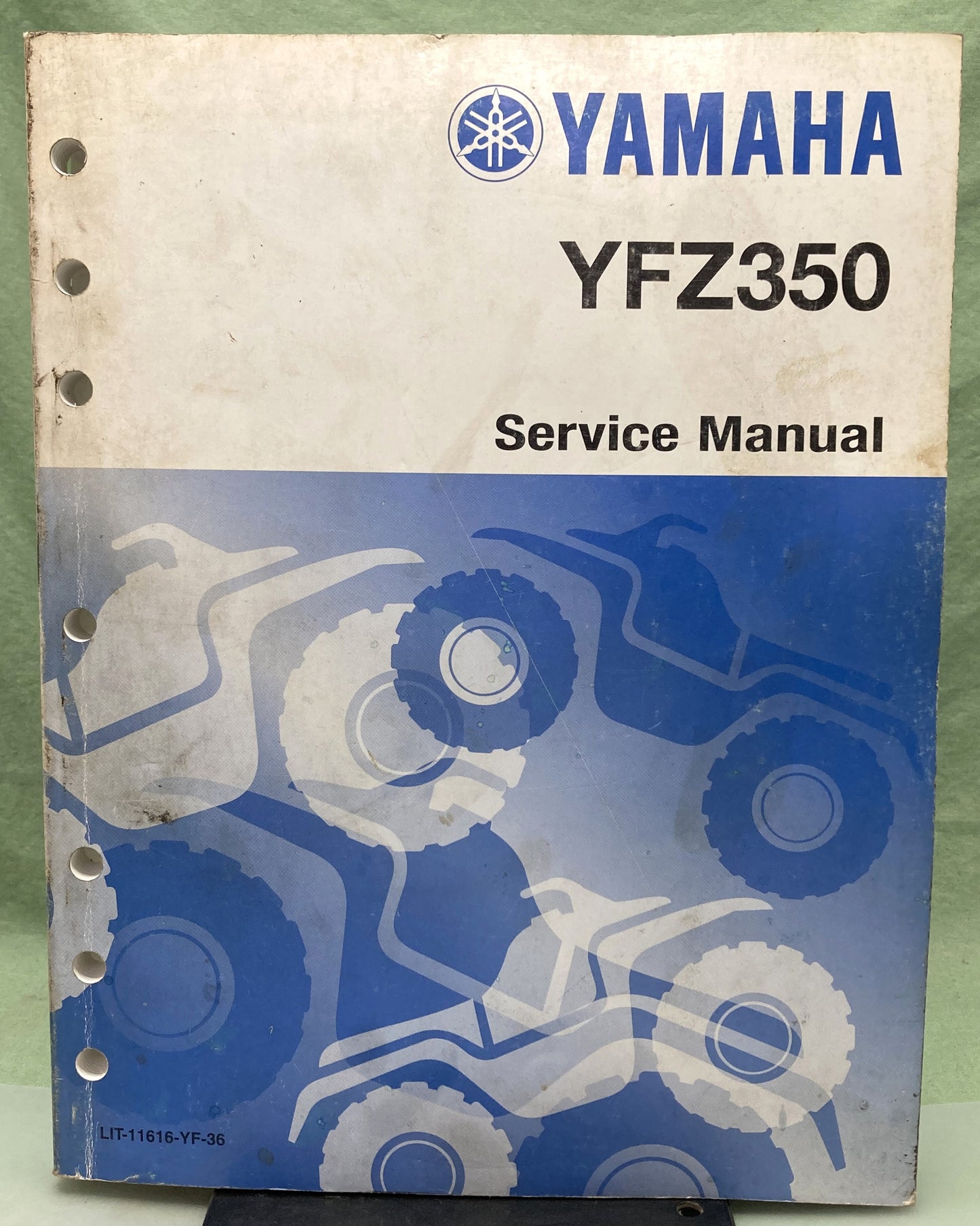 Genuine Yamaha LIT-11616-YF-36 YFZ350 Service Manual 1997
