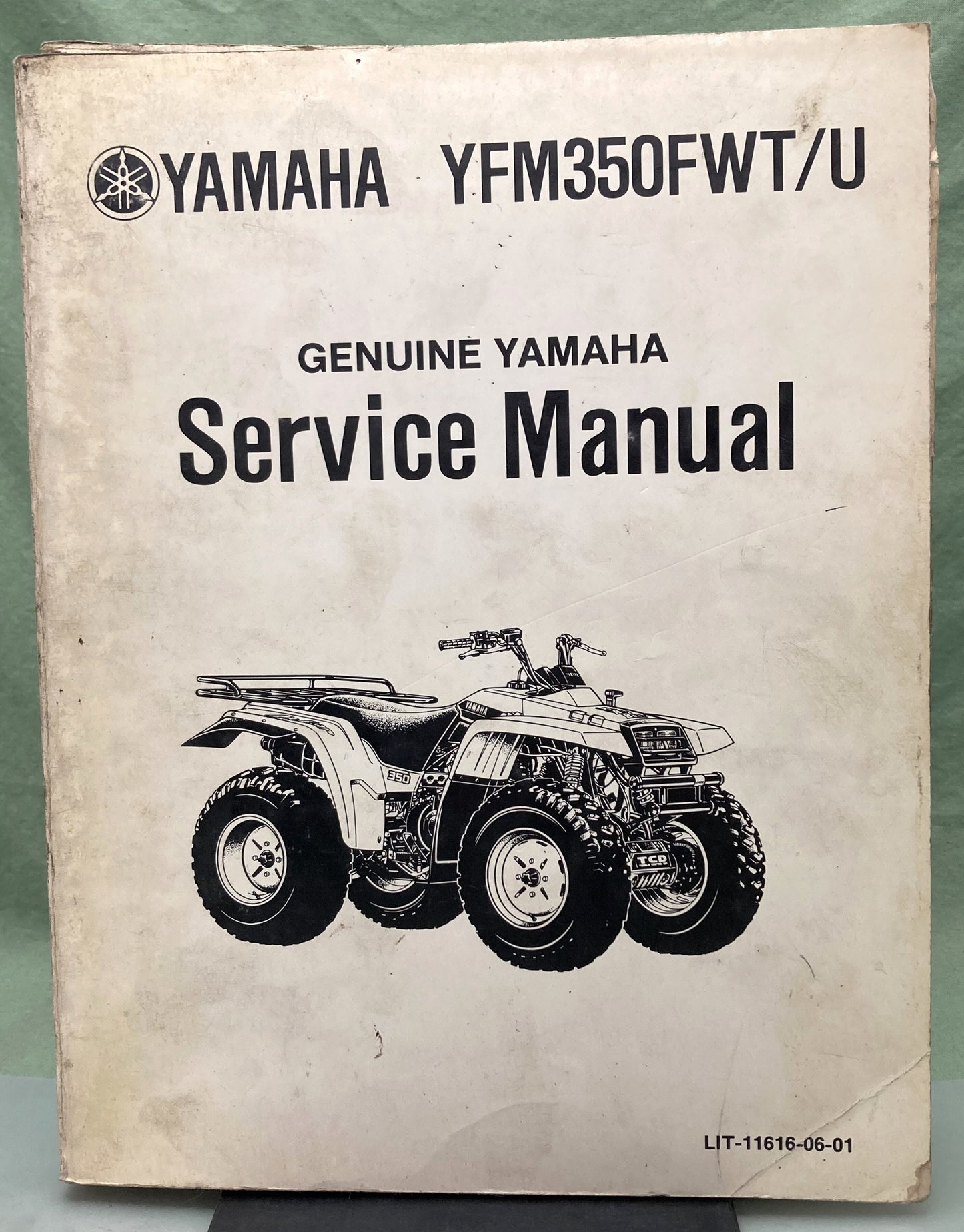 Genuine Yamaha LIT-11616-06-01 YFM350FWT/U Service Manual 1997