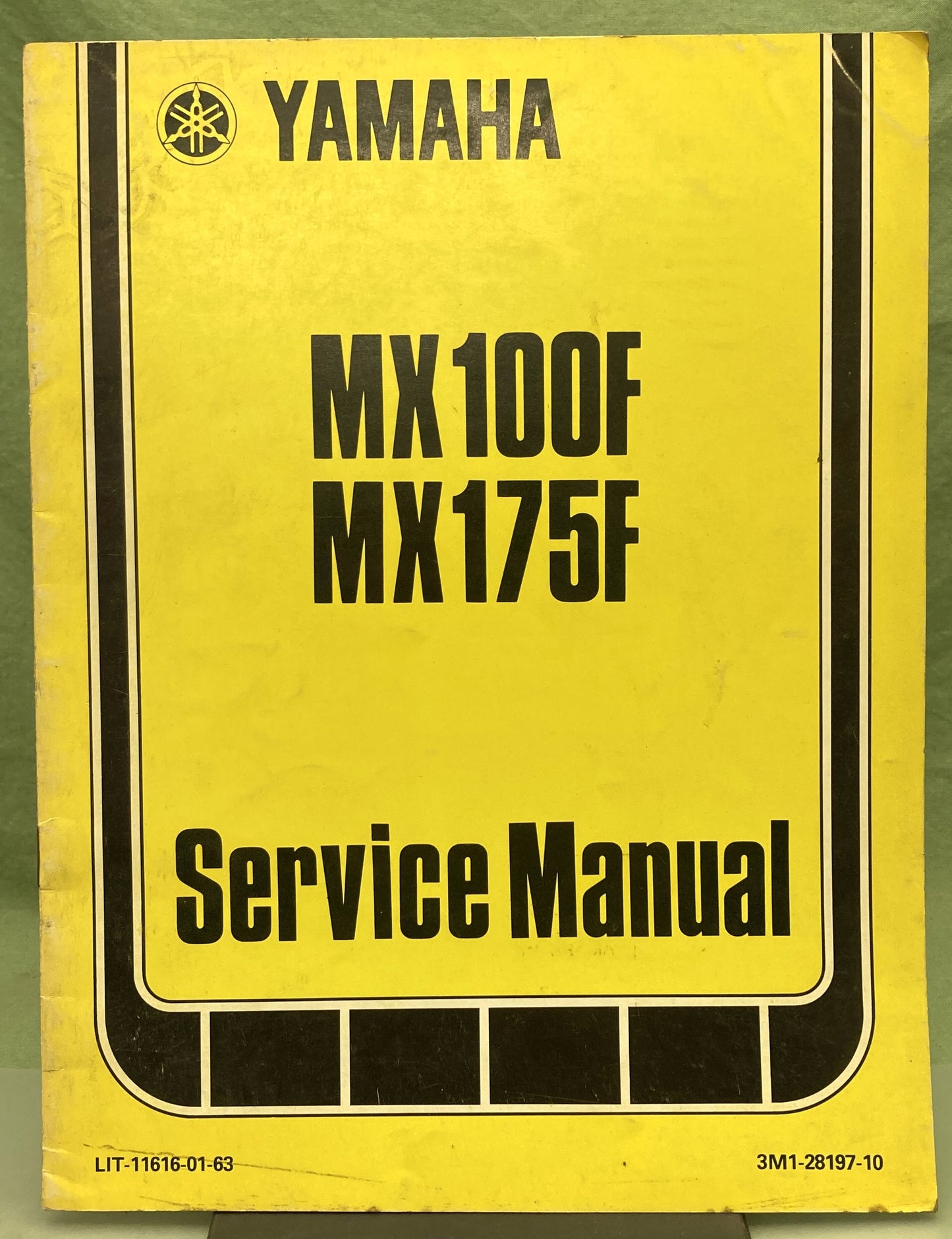 Genuine Yamaha LIT-11616-01-63 MX100F MX175F Service Manual 1978