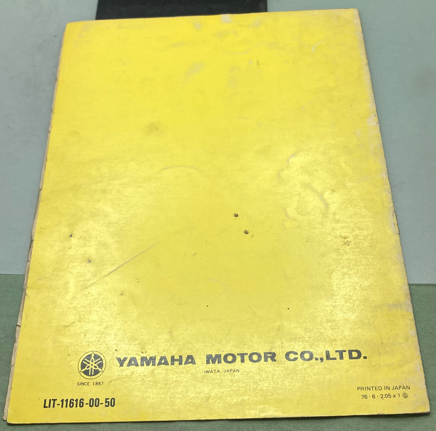 Genuine Yamaha LIT-11616-00-50 XS360-2D Supp. Service Manual 1976