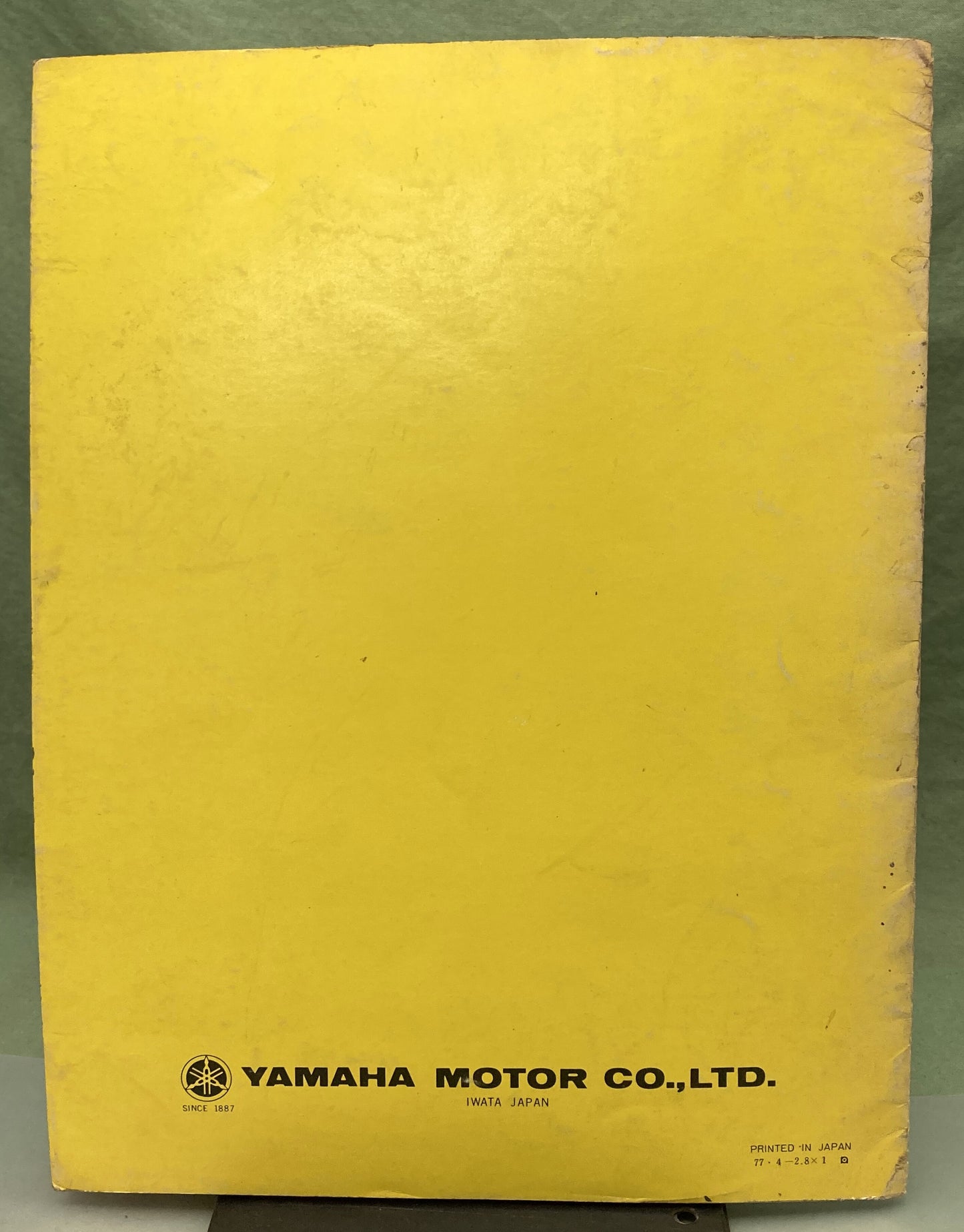 Genuine Yamaha LIT-11616-00-74 DT250E DT400E Supp. Service Manual 1977