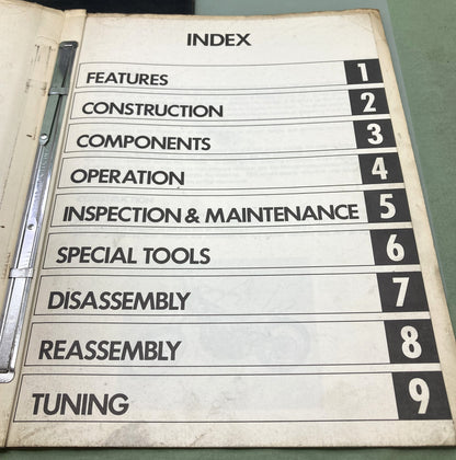 Genuine Yamaha LIT-11613-52-02 Motocross Suspension Service Manual 1974