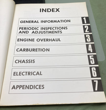 Genuine Yamaha LIT-11616-00-07 LB80IIHC LB80IIAC Service Manual 1975