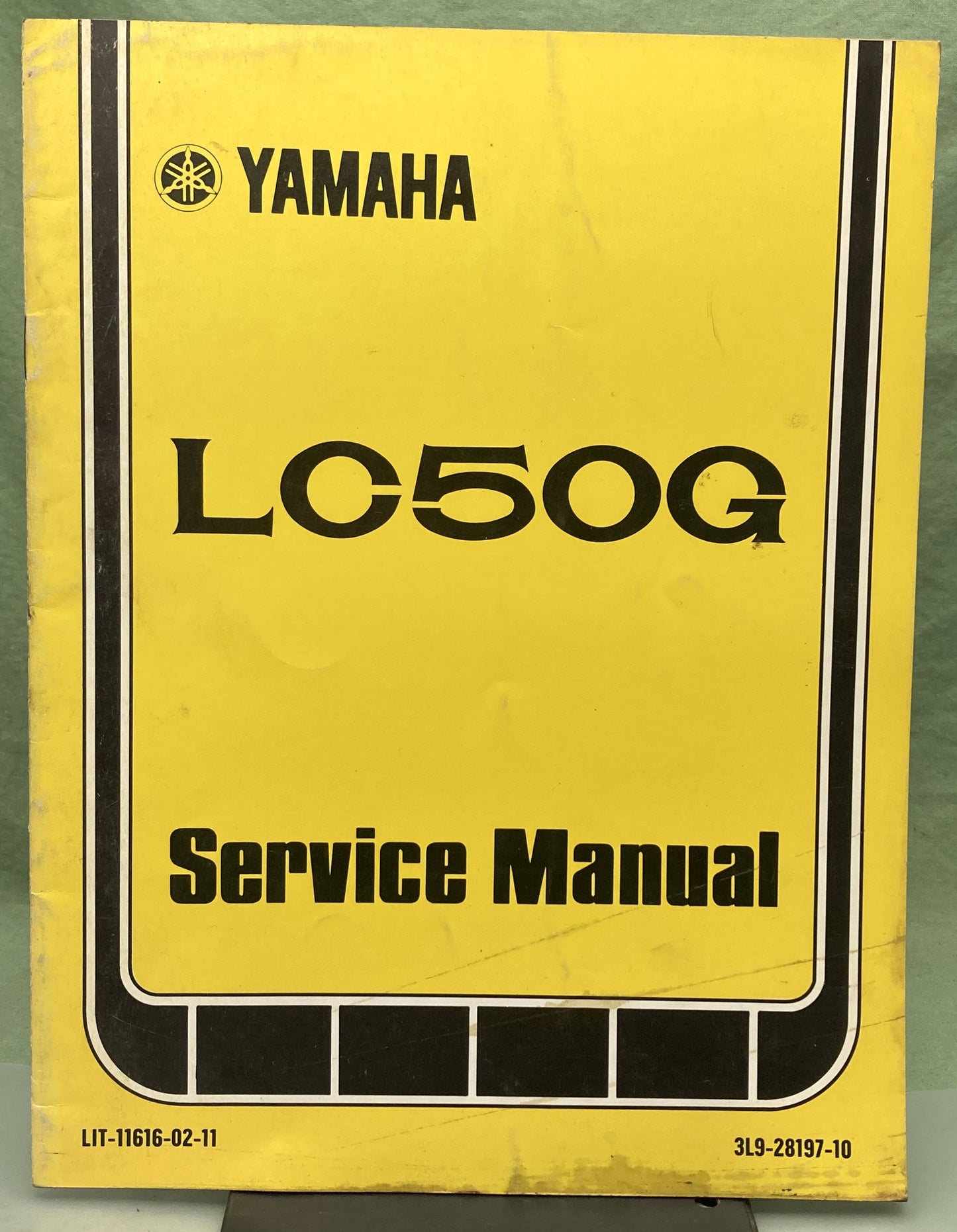 Genuine Yamaha LIT-11616-02-11 LC50G Service Manual 1979