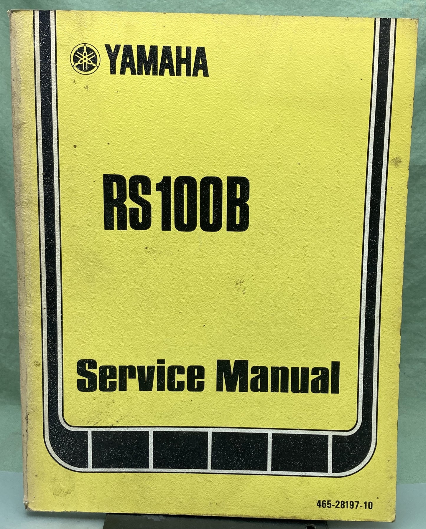 Genuine Yamaha LIT-11614-65-00 RS100B Service Manual