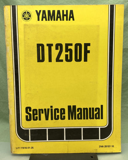 Genuine Yamaha LIT-11616-01-25 DT250F Service Manual 1978