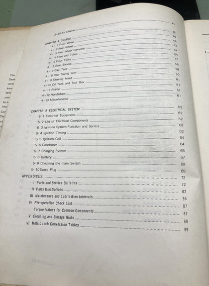 Genuine Yamaha LIT-11612-88-99 JT1-JT2 Series Service Manual 1973