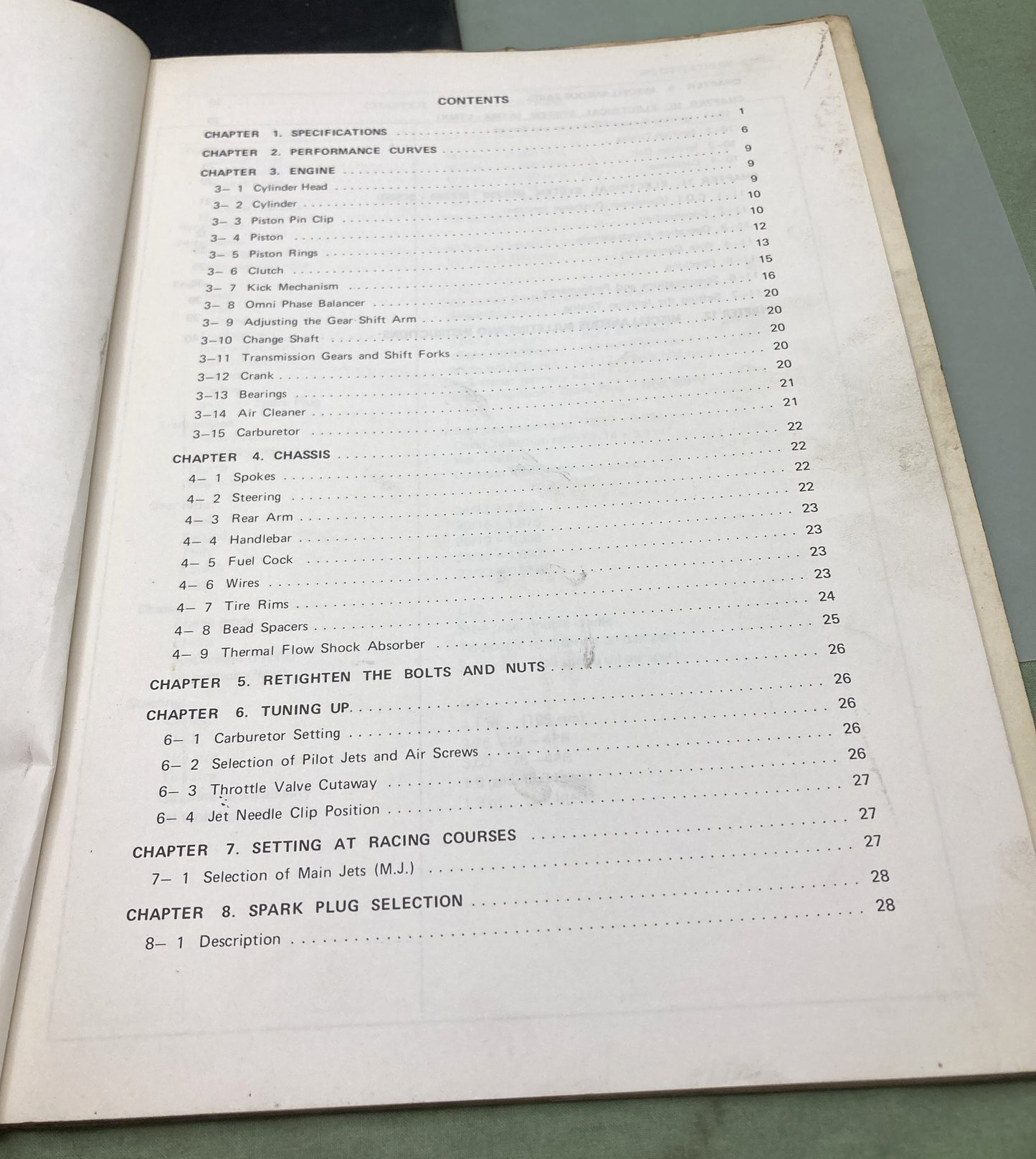 Genuine Yamaha LIT-11613-63-00 MX Series and SC500 Service Manual 1972