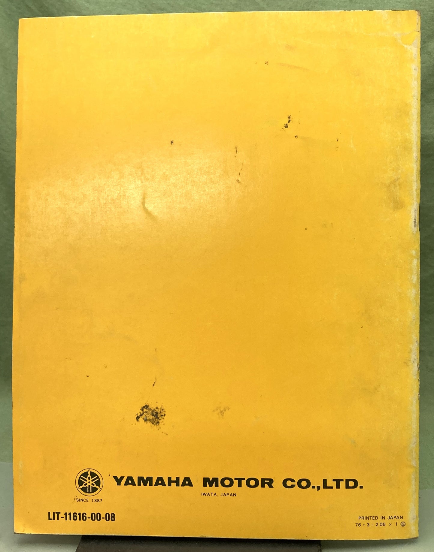 Genuine Yamaha 1J3-28197-10 XS500C Supp. Service Manual 1976