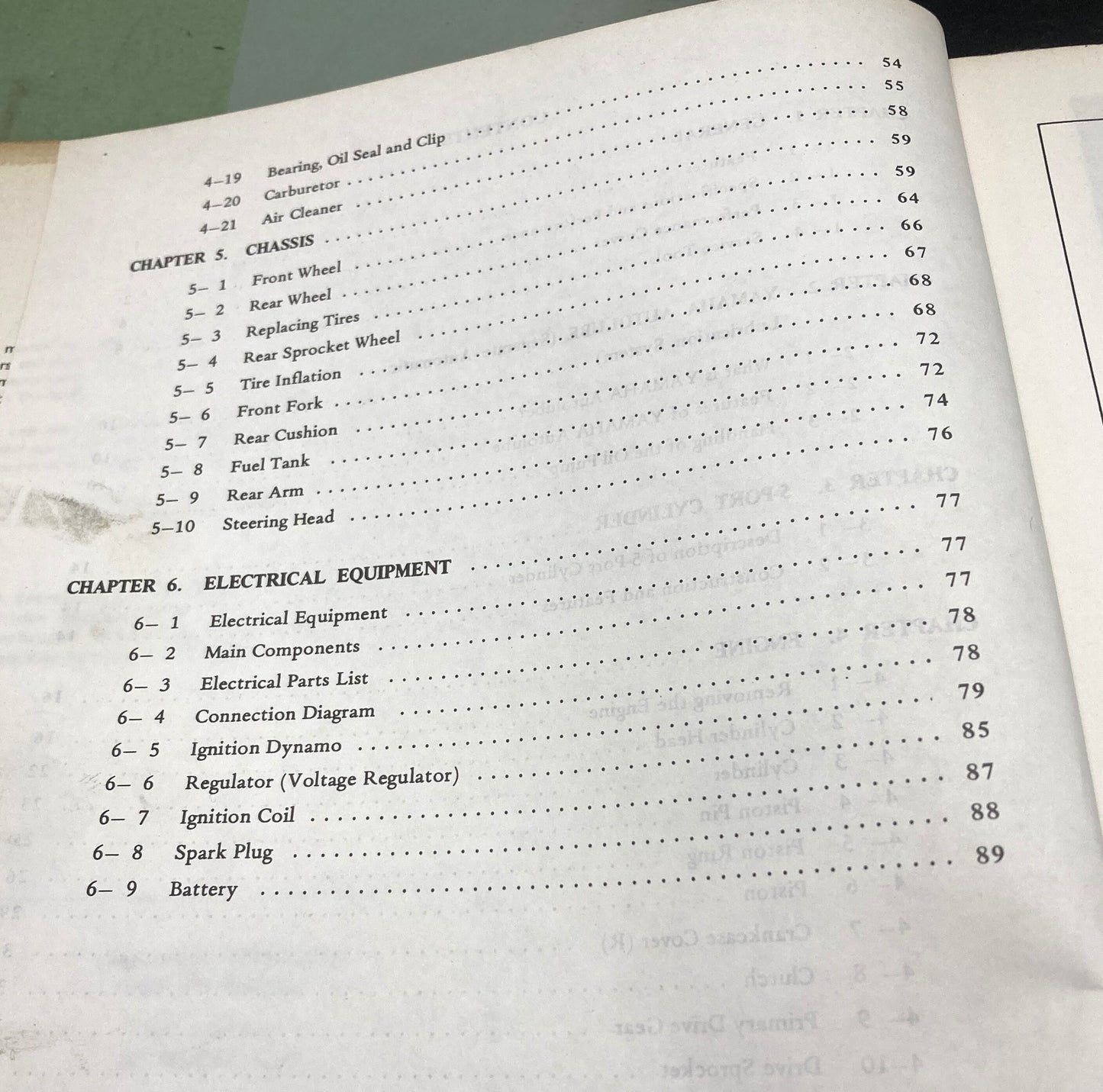 Genuine Yamaha LIT-11612-47-99 250/305 Service Manual 1974