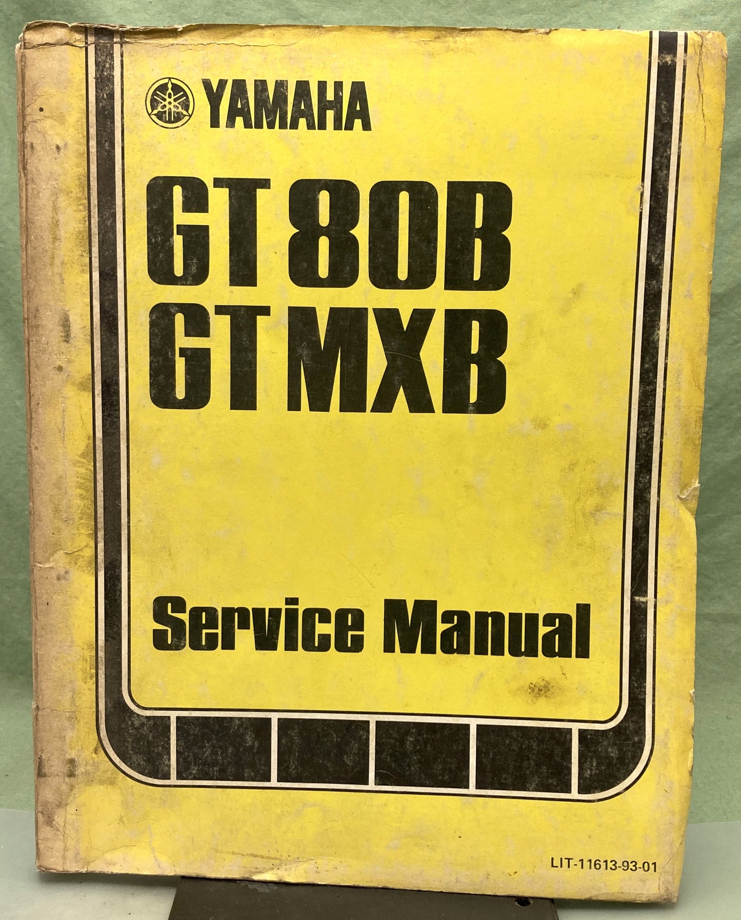 Genuine Yamaha LIT-11613-93-01 GT80B GTMXB Service Manual 1974